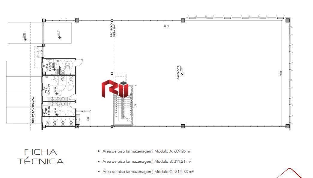 Depósito-Galpão-Armazém para alugar, 376m² - Foto 28